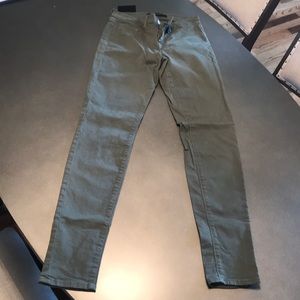 J Brand dark green jeans